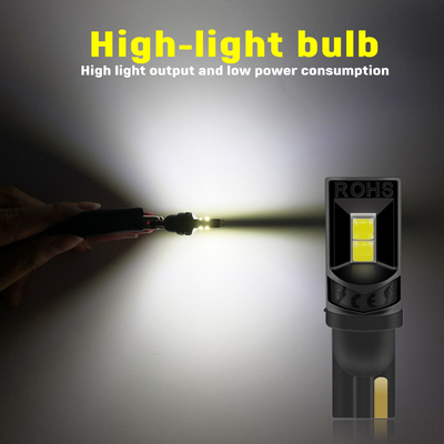 โคมไฟ LED 360 องศา T10 194 168 147 W5W 3030 โคมไฟ LED ภายในรถยนต์
