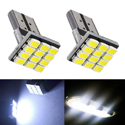 พลังงาน 9W หลอดไฟ LED กันน้ํา IP67 360 องศา ไฟรถยนต์ 12v T10 12SMD 1206 3020 ไฟอ่าน ป้ายทะเบียน