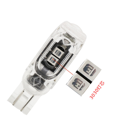ไฟ LED 360 องศา หลอดไฟ ไฟใบทะเบียนรถยนต์ ไฟ T10 2835 3030 5smd ไฮไลท์ LED 5W5 หลอดขนาดเล็กที่ไม่ขั้ว