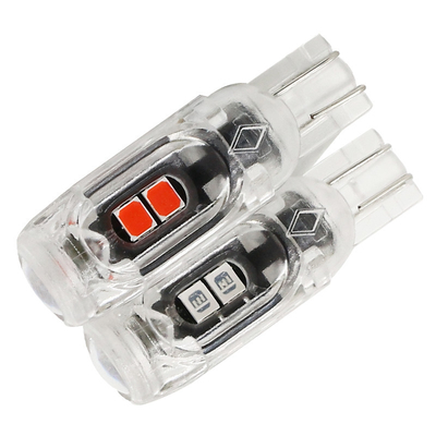 ไฟ LED 360 องศา หลอดไฟ ไฟใบทะเบียนรถยนต์ ไฟ T10 2835 3030 5smd ไฮไลท์ LED 5W5 หลอดขนาดเล็กที่ไม่ขั้ว