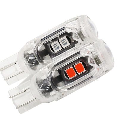 ไฟ LED 360 องศา หลอดไฟ ไฟใบทะเบียนรถยนต์ ไฟ T10 2835 3030 5smd ไฮไลท์ LED 5W5 หลอดขนาดเล็กที่ไม่ขั้ว