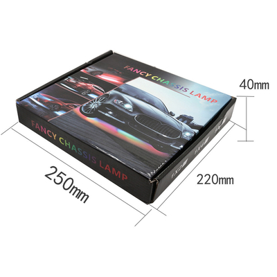 ไฟภายในรถยนต์ LED ไฟระยะไกลหลายสี ABS 12V