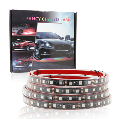 ไฟภายในรถยนต์ LED ไฟระยะไกลหลายสี ABS 12V