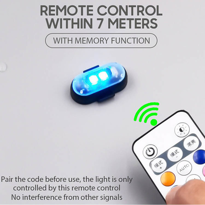 RGB สี LED แสงบรรยากาศภายในรถยนต์ Micro USB IP67 เครื่องควบคุมไกลไร้สาย