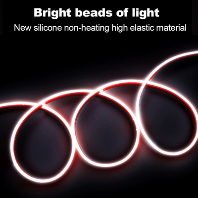 ST-5050-150180APP RGB LED ไฟภายในรถด้วยรีโมทคอนโทรล กันน้ําและยืดหยุ่น