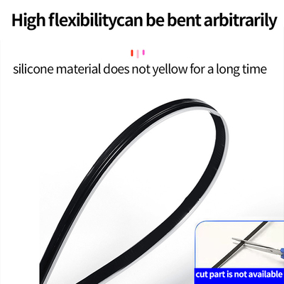 5V PVC USB LED Strip Lights 110cm พร้อม APP Remote Control Multi Lighting Modes สําหรับบรรยากาศภายใน
