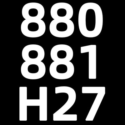 O3 12V 55W 12000 Lumen ยานยนต์ LED ไฟหน้า H1 H3 H4 H7 H11 9005 9006 D2H Led ไฟหน้าหลอดไฟ