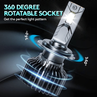 O3 12V 55W 12000 Lumen ยานยนต์ LED ไฟหน้า H1 H3 H4 H7 H11 9005 9006 D2H Led ไฟหน้าหลอดไฟ