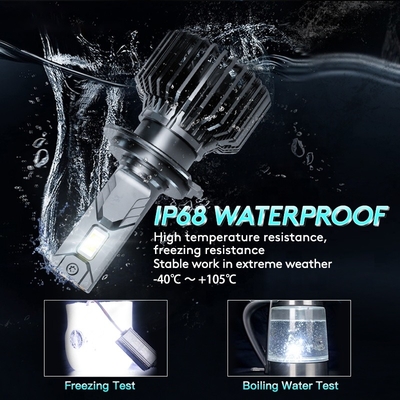 O3 12V 55W 12000 Lumen ยานยนต์ LED ไฟหน้า H1 H3 H4 H7 H11 9005 9006 D2H Led ไฟหน้าหลอดไฟ