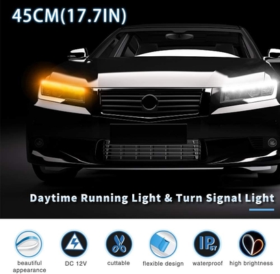 IP67 DC 12V Cree LED ไฟส่องผ่าน 4.5 นิ้ว รถจักรยานยนต์ เครื่องฉาย Driving Lamp