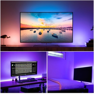 45 ซม. 17.7 &quot;สีขาวสีเหลืองอำพันยืดหยุ่น LED เวลาวิ่งไฟไหลบาร์ซิลิโคนDRL